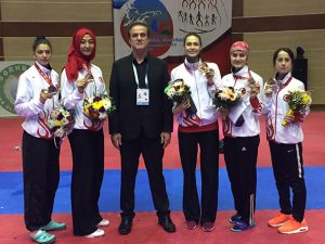 Bayanlar Dünya Taekwondo Şampiyonasında Takım Olarak Üçüncü