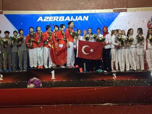 Bayan Milli Sporcular Dünya Üçüncüsü