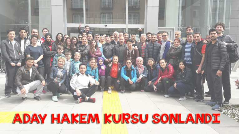 Aday Hakem Kursu Sonlandı