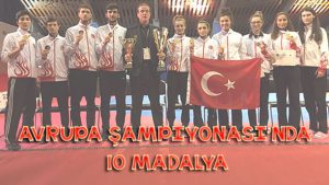 Ümitler Avrupa Şampiyonası'nda 10 Madalya