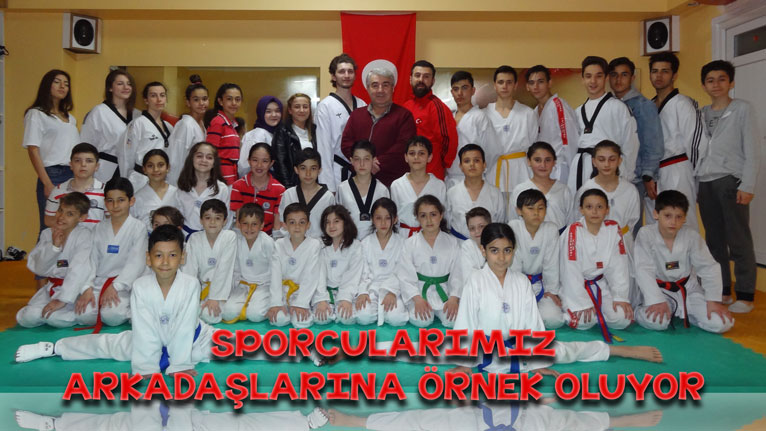 Sporcuların Madalyaları Takdim Edildi