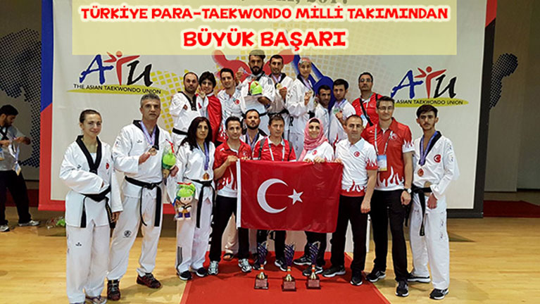 Para-Taekwondoculardan Büyük Başarı