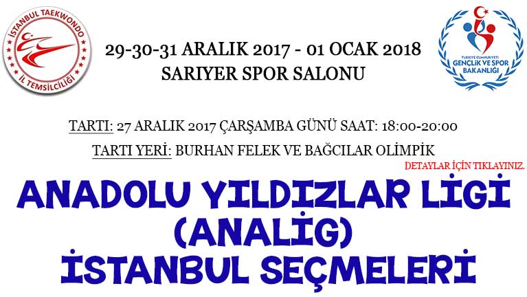 Anadolu Yıldızlar Ligi (ANALİG) İstanbul Seçmeleri