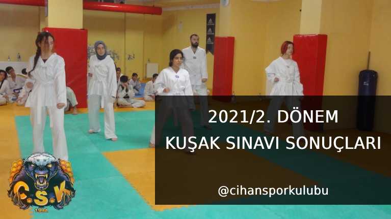 2021/2.Dönem GIP Kuşak Sınav Sonuçları